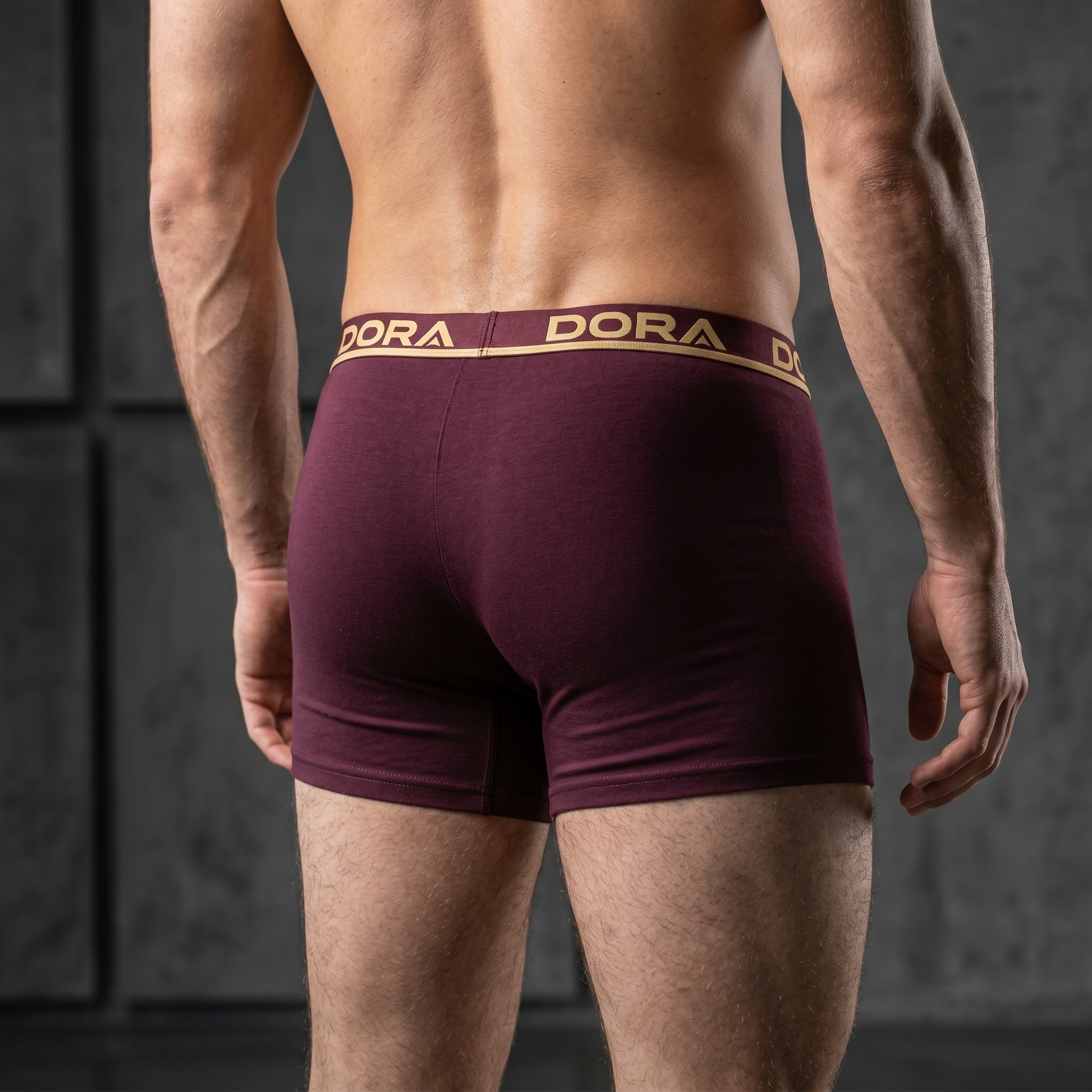 DORA Mens Cotton Active Long Drawer Style 1107 (Pack of 5) (Color May Vary) Solid Colors
